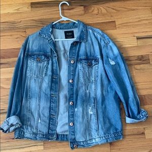 Zara Oversized Denim Jacket